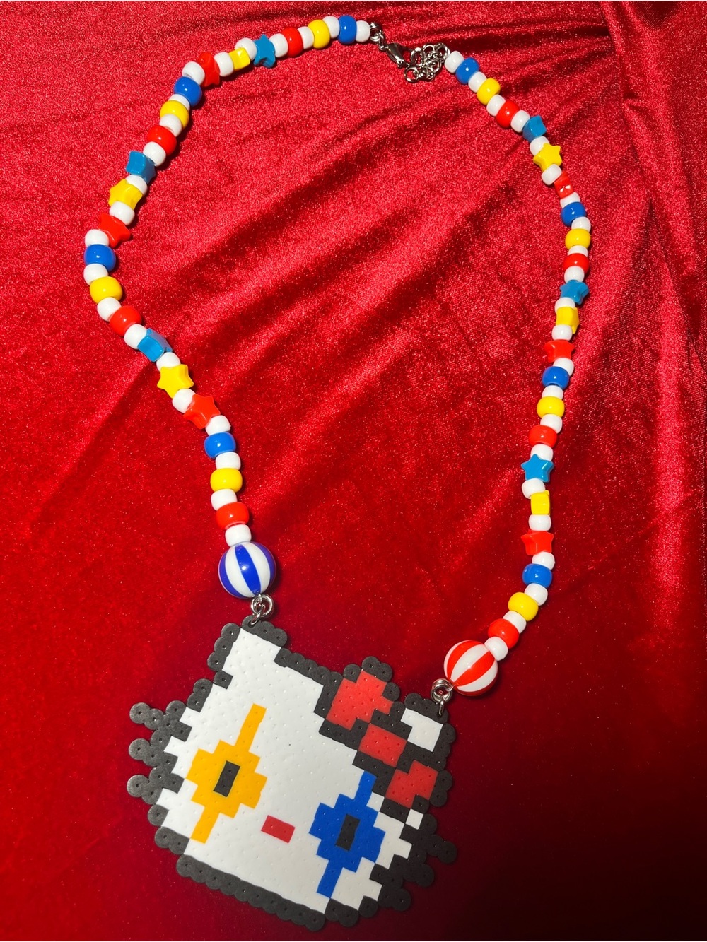 Clown Hello Kitty Necklace - Picture 9 of 9